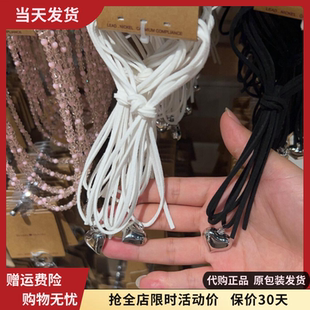 bm项链爱心系绳长款毛衣链秋冬款卫衣链女国内代购brandymelville