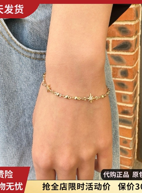 金色星芒手链夏新款女