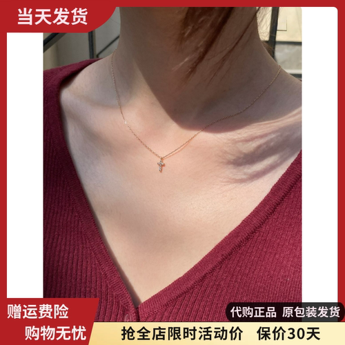 bm十字架项链夏季新款