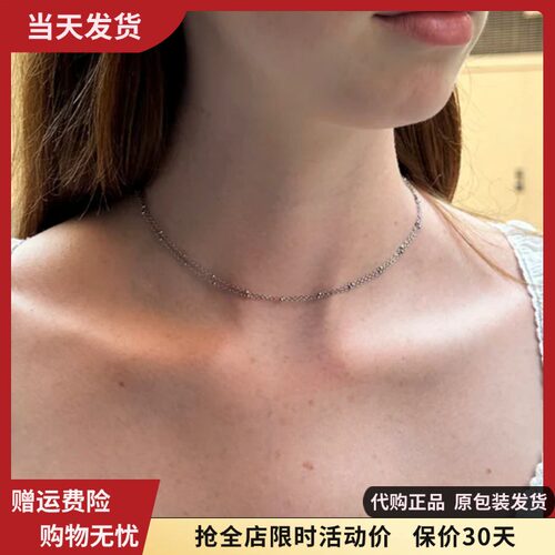 bm项链不掉色双层细链 女款2025春夏新款 国内代购brandymelville