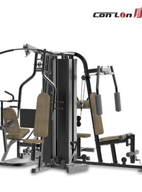 康林单人三人六人站多功能综合力量训练器 FC6012 FC6013 FC6014