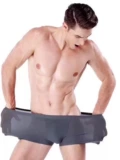 Мужские шелковые трусы, дышащие быстросохнущие штаны, спортивное нижнее белье