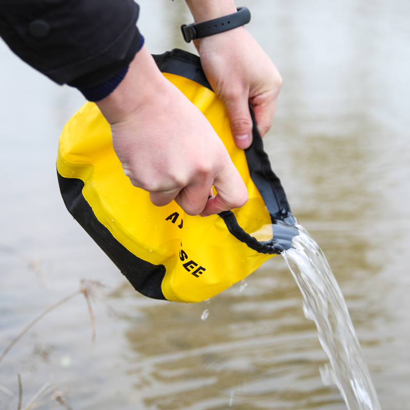 AYXSEE户外圆形5L折叠水盆便携