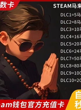 【自动秒发】马来西亚 steam充值卡兑换码  100