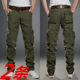 裤 耐磨休闲裤 男士 春秋多口袋工装 长裤 子宽松户外爆款 直筒工作裤 男
