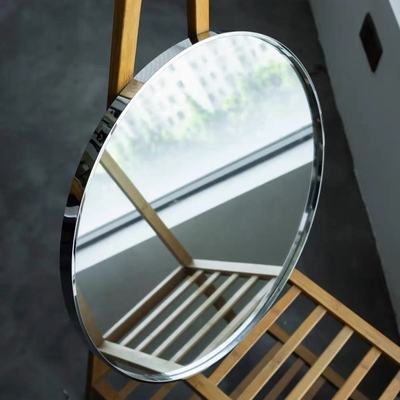 北欧壁挂不锈钢圆镜浴室镜