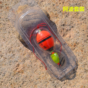 全盛矶钓浮漂阿波漂套装绑好阿波水中配件