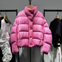 艾诺丝雅诗专柜正品2025冬季新款加厚保暖立领羽绒服女41030098