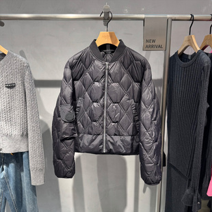 专柜正品艾诺丝雅诗国内代购2025冬时尚薄款羽绒服女外套41010011