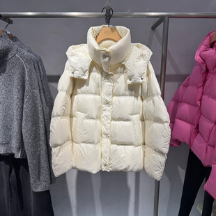 专柜正品艾诺丝雅诗国内代购2025冬装宽松保暖羽绒服女41030033