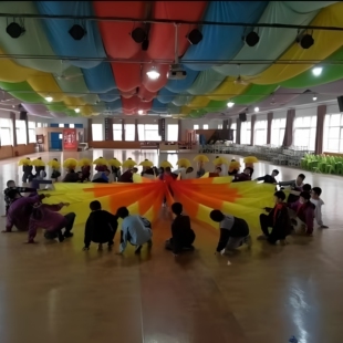 古典舞蹈披帛丝巾汉服绸子飘逸敦煌飘带天女散花飞天舞七彩带古风