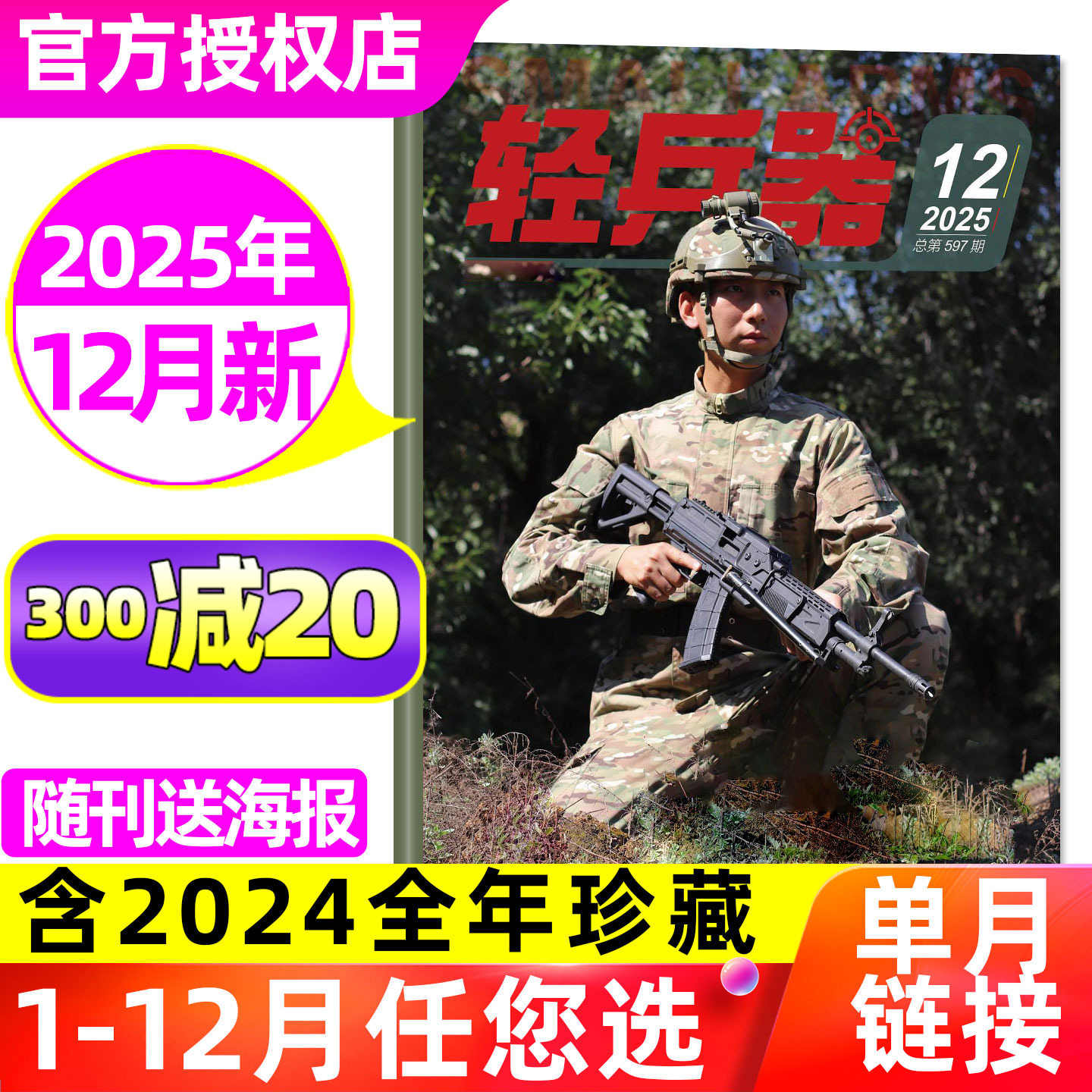 轻兵器2025年1-12月/2026订阅