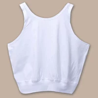 Xia mỏng trung niên áo cotton không tay cộng với phân bón XL mẹ bra đồ lót người già áo ngắn - Áo vest áo lót 3 lỗ nam