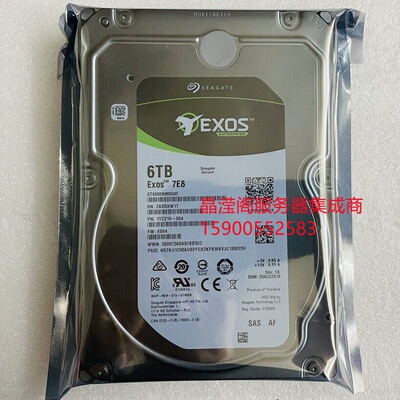 浪潮 NF5468M6 NF5180M6 NP5570M5 6T 7.2K 3.5寸 SAS 12Gb 硬盘