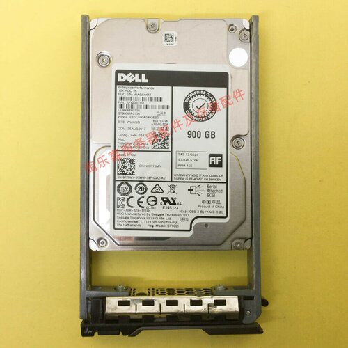原装 DELL ST900MP0136 0RT8MY 900G 15K 2.5 SAS 12G 服务器硬盘