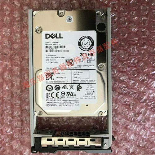 原装 DELL R830 R840 R930 R940服务器硬盘300G 15K 2.5 SAS 12GB