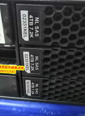 华为 02351KEL 02350WLJ 4T 7.2K SAS 5300 5600 6900 V3存储硬盘
