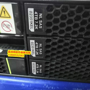 华为 02351KEL 02350WLJ 4T 7.2K SAS 5300 5600 6900 V3存储硬盘