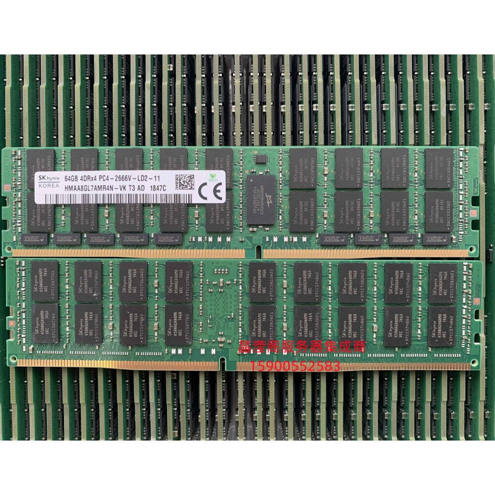 浪潮 NF8480M6 NF5466M6 NF8260M6 64G DDR4 2666 ECC REG 内存条