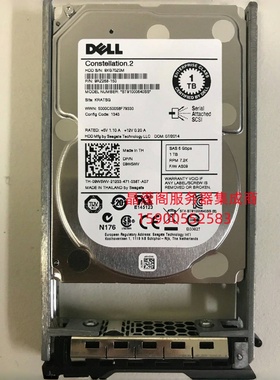 DELL R610 R620 R710 R720 R810 R820 服务器硬盘1T SAS 7.2K 2.5