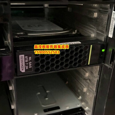 华为 02351KEN 02350MQH 8T 7.2K SAS 5300 5500 5600 V3 V5 硬盘