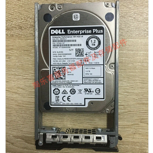 DELL ST1200MM0088 0RWV5D 1.2T 10K 2.5 SAS 12GB 康贝 存储硬盘
