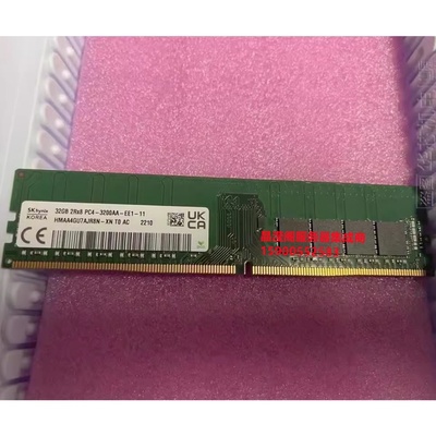 DELL T3620 T3420 T3630 T3450 32G DDR4 3200 ECC UDIMM 内存条