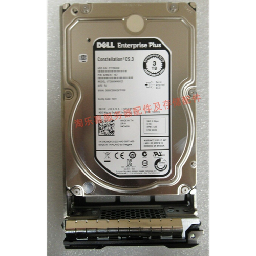 DELL SCV300 SCV2000 SC4020 SC8000 3T 7.2K 3.5 SAS 储存硬盘