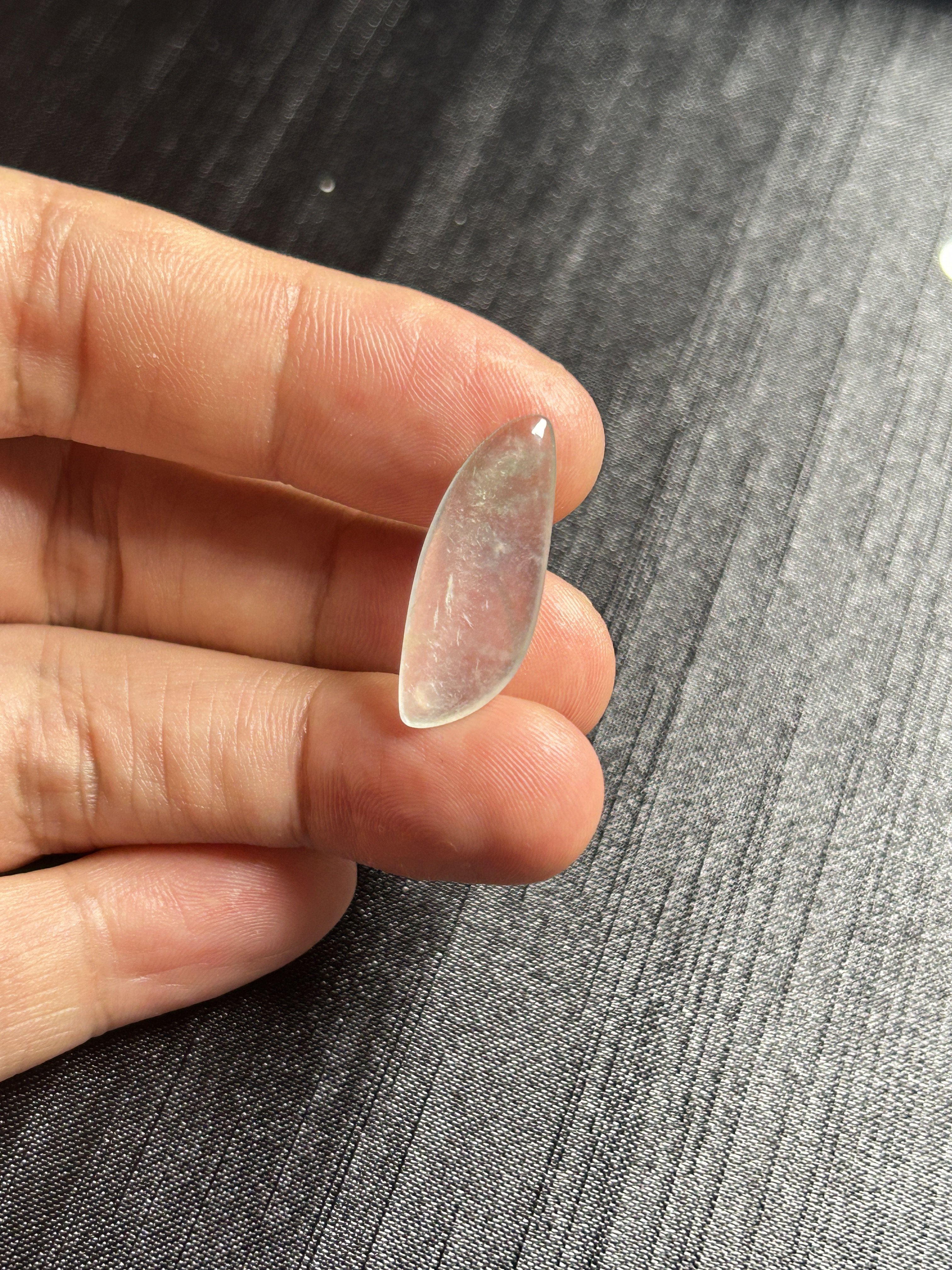 玻璃种天然A货翡翠随形玉坠冰透缅甸翡翠