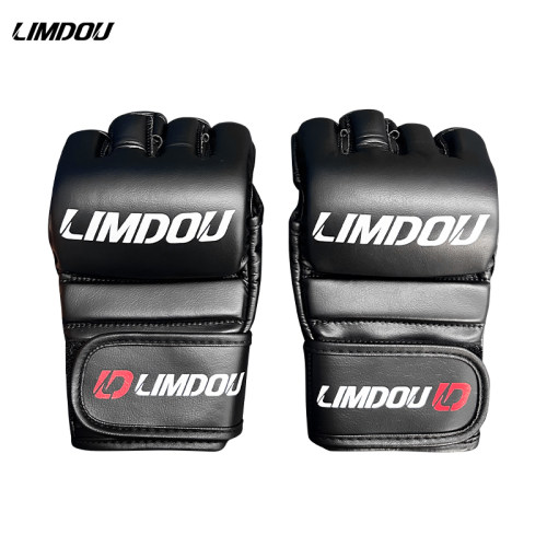领斗LIMDOU/ MMA手套五指分指半指综合格斗训练实战拳套