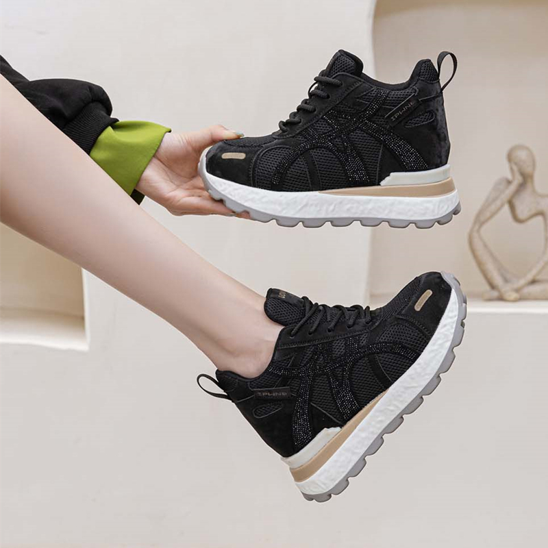 厚底内增高10CM运动休闲阿甘鞋