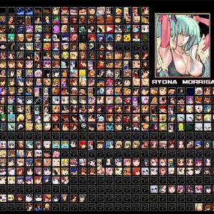 Mugen2024美少女大乱斗拳女格斗900人版动漫全女角色PC