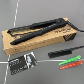 正品 鹰堡半圆U型弧形夹板理发店美发专用直发卷发两用发根蓬松