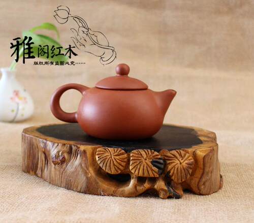 黑檀原木根雕底座实木奇石玉器紫砂壶摆件底座 红木工艺品特价