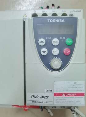 《议价商品》东芝变频器VFNC1-2022P 3PH-200V-2.2K