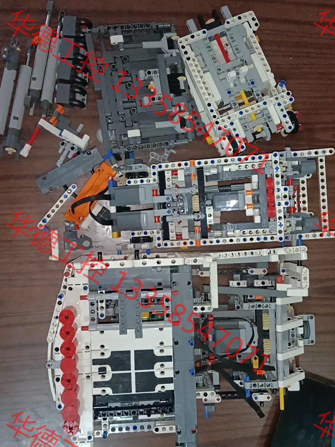 议价 lego正品乐高42100 机械科技系列 利勃海尔r9800