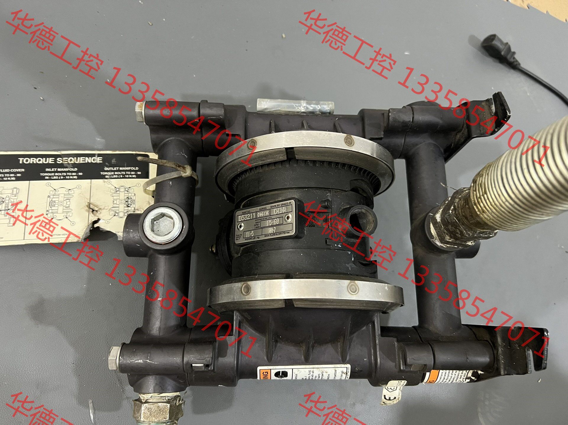 议价 原装拆机graco美国固瑞克husky 716气动隔膜泵