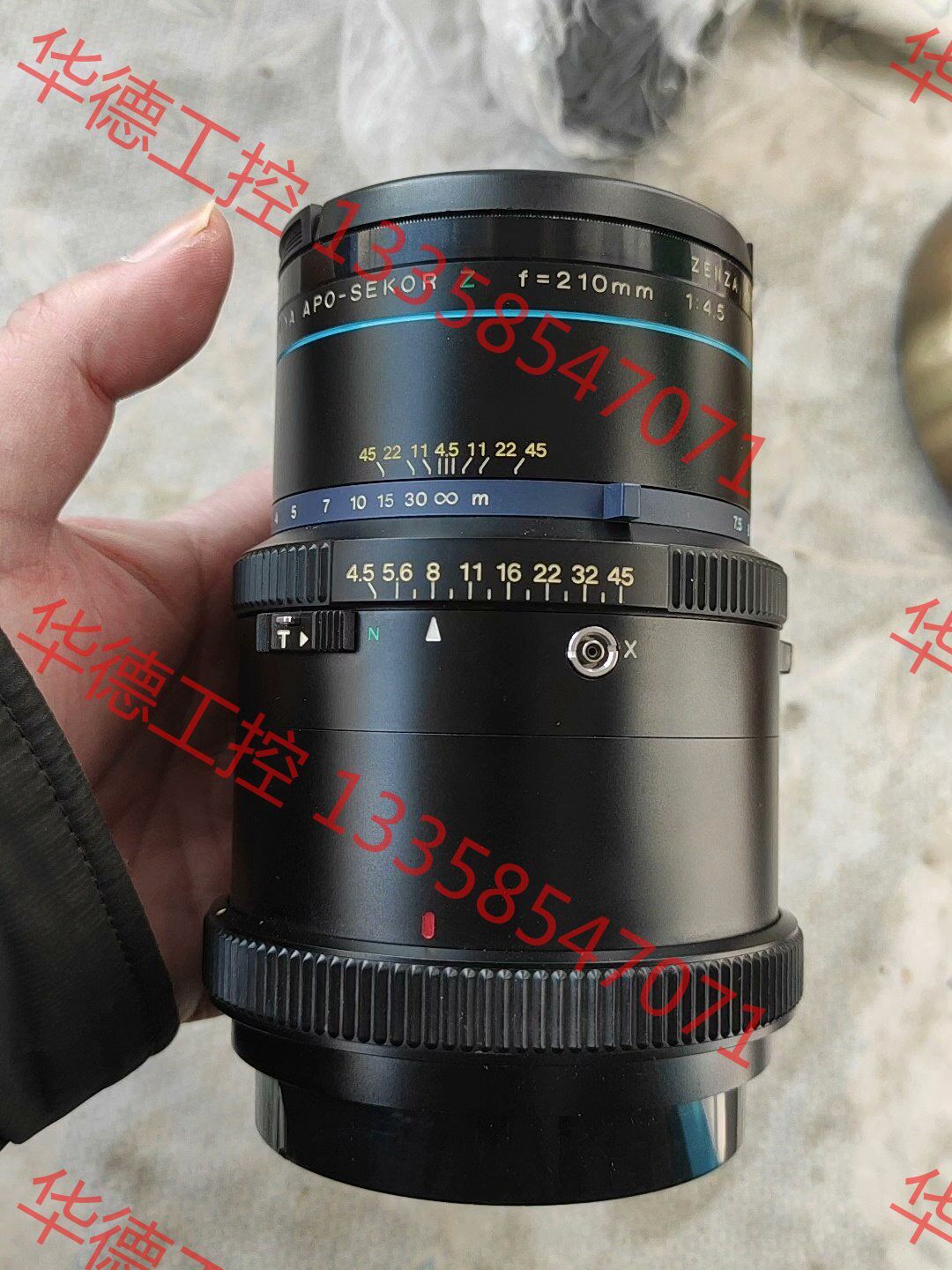 议价 玛米亚rz镜头apo210/4.5功能正常,镜片三无.有轻微