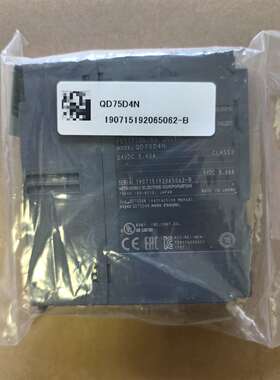 《议价商品》三菱PLC定位模块QD75D4N，日本原