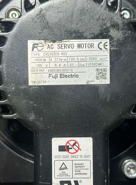 《议价商品》富士伺服电机 GYG102C5-RG2 1kw 105V 6