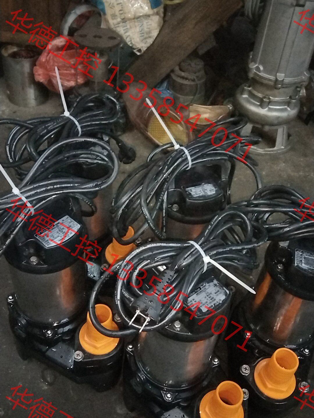 议价 日本进口鹤见耐酸碱性潜水泵.原装正品.电压220v.功率5.