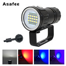 现货潜水摄影灯多种灯珠可选水下潜水补光灯潜水深80米15000流明