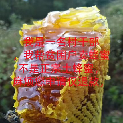农家自产土蜂蜜 纯正天然百花蜜 深山原蜜无添加 纯蜂蜜 正宗原蜜