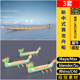 MAYA新中式端午赛龙舟船MAYA/C4D/blender/3dmax模型FBX OBJ素材