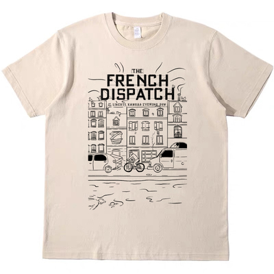 法兰西特派韦斯安德森文艺短袖