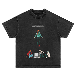 怪奇物语Stranger t恤男女卫衣 Things复古水洗做旧纯棉宽松长短袖