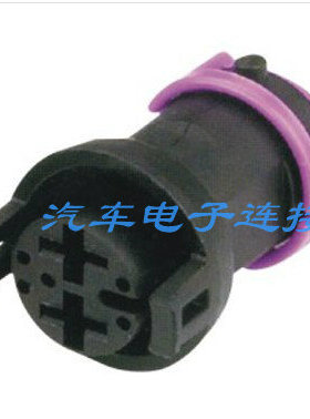 DJ70217-6.3大功率汽车防水插头 2P 6.3接插件连接器 公母插头