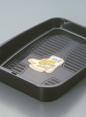 日本进口sanada鞋盒家用车内挖掘机加厚塑料鞋子收纳盘鞋架整理盒