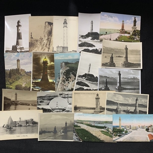 欧洲 系列专题 1900 灯塔 珍藏老明信片 1940年