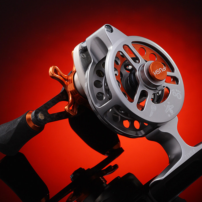 蚁王前打轮高矮脚fsa1/2带泄力全金属倍速超轻冰钓轮矶钓轮可抛